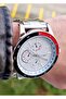 Luxury Men's Wristwatch Silver Color White Dial Classic & Sporty Design Gift Boxed - 4