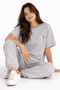 Dear Couple Teddy Bear Printed Pair T-Shirt Oversized Unisex Partner Combination Set - 2