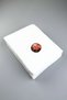 100% Cotton Basketball Ball Embroidered Sports Towel - 50 X 100 cm 600 Gsm Ultra Absorbent Basketball Sports Towel - White Cotton Hand and Face Towel - 2