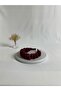 Burgundy Ruched Satin Crown Hair Band - 3