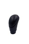 Manual Gear Shift Knob Cover Flat Model Black Design - 3