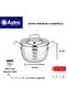 26cm Premium Stainless Steel Casserole Pot | 18/10 Cr-Ni Cooking Pot | Induction | Healthy Cooking - 2