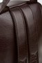 Women's Penguin Bitter Coffee 2 Compartments 2 Sides Pocketed Faux Leather Zipper Closure Travel & Daily Use Backpack - 6