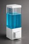 Wall Mounted Manual Liquid Soap Dispenser Adhesive and Screw-On Non-Spill Soap Dispenser 350 ml V-1 - 4