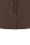 Apron Collared Shirt Brown - 4