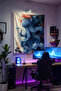The Room of Foggy Waves Is a Mind-Blowing Experience – Anime Wall Covering, Large Size Tapestry, Impressive - 2