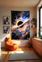 Gargantua Wall Covering – Large Size Tapestry Wall Rug Sq, Game Anime Movie Room Decor - 4