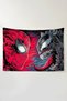 Spider-Man & Venom Wall Covering – Large Size Tapestry Wall Art Rug Pieces, Game Anime Movie Room Decor