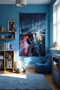Motorcycle Themed Anime Wall Covering – Large Size Tapestry Room Decor High-Definition Printing - 3