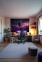 Samurai Warrior Horizontal Wall Covering – Large Size Tapestry Wall Rug Si, Game Anime Movie Room Decor - 3