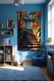 Japanese Temple Wall Covering – Large Size Tapestry Wall Art Rug Pieces, Game Anime Movie Room Decor - 3