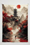 Untitled Ronnin Wall Covering – Large Size Tapestry Wall H Rug I, Game Anime Movie Room Decor