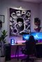 Uchiha Obito Wall Covering – Large Size Tapestry Wall Art Rug Pieces, Game Anime Movie Room Decor - 2
