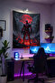 Deadpool Wall Covering – Large Size Tapestry Wall Rug Sq, Game Anime Movie Room Decor - 2