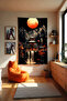 Dark Moon Valley Room-Defying – Anime Wall Covering, Large Size Tapestry, Impressive - 4