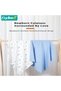 3 PCS Baby Swaddle Blanket, Newborn Swaddling Wrap + Headband + Hat Set Infant Receiving Blankets Sl - 3