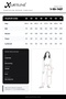 Women's Brown Summer Shalwar Denim Pants with Elastic Waist and Ribbed Stones, Special Design - 5