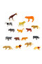 Jumbo Land Animal Mystery Egg Toy Set 40+ Piece Safari & Farm Animal Figurines - 4