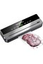 6-in-1 Vacuum Sealer with LED Display, Automatic Food Sealer for Dry & Moist Food