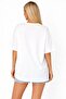 White Cherry Printed Oversized T-Shirt - 2