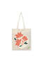 Tote Bag - Coral Bloom Printed Stylish Carry-All Cotton Tote Set of 01