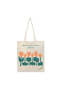 Tote Bag - Bloom where you are planted Printed Stylish Carry-All Cotton Tote Set of 01