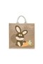 Tote Bag - Rabbit with Carrot Printed Stylish Carry-All Cotton Tote Set of 01