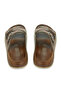 Men's Double Buckled Orthopedic Hajj Umrah Slippers - Ergonomic Comfortable Sole Daily Use Slipper - Brown - 7