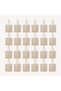 Unlaminated Juco Tote Bags With Gusset (Natural) 16 x14 Inch Reusable Shopping Bag Set of 24 - 2