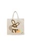 Tote Bag - Rabbit with Carrot Printed Stylish Carry-All Cotton Tote Set of 01