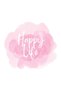Tote Bag - Happy Life Printed Stylish Carry-All Cotton Tote Set of 01 - 5