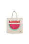 Tote Bag - Summer Watermelon Printed Stylish Carry-All Cotton Tote Set of 01