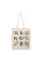 Tote Bag - Ocean Gems Printed Stylish Carry-All Cotton Tote Set of 01