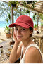 Women's Baseball Hat Paper Straw-Textured Adjustable Minimal Casual Women's Hat