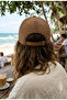 Women's Baseball Hat Paper Straw-Textured Adjustable Minimal Casual Women's Hat - 3