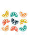 Tote Bag - Citrus Printed Stylish Carry-All Cotton Tote Set of 01 - 5