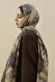 Fleur Pattern Liva Modal Shawl - 3