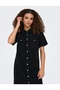 Onllısa S/S Dnm Dress Gua Noos Women's Dress 15353176 Washed Black - 3