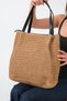 Women's Straw Weave Large Size Daily Wear Shoulder Bag Tassel Detailed Bag Sorina - 4