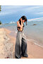 Streetwear Grey Patchwork Baggy Jean Pants