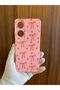 Oppo A60 Ribbon Bow Printed Velvet Inside Silicone Phone Case - 4
