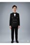 Double-Breasted Children's Suit Set with Shirt, Ages 5-14 - 5
