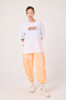 Women's Street Style Dirty Stitched Half-Shalwar Cut Pants - 8