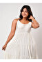 Sleeveless Tiered Maxi Night Gown - 4