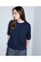 Fabric Mix Ruched T-Shirt
