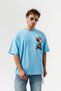 Snupi Patch Detailed Crew Neck Oversized T-Shirt - 5