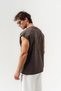 Driflor Embroidery Detailed Crew Neck Sleeveless T-Shirt - 4