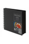 Black Drawing Book Murillo Nero 190Gr 15X15Cm Squared 40 Pages - 2
