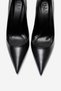 Velorien Black Skin Women Heeled Shoes - 2
