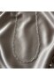 3S Silver Color Steel Paper Clip Chain Necklace - 2